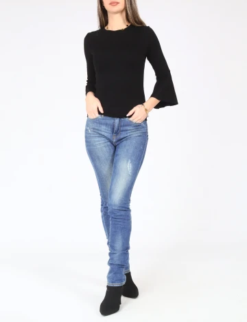 Blugi Zara, albastru Albastru