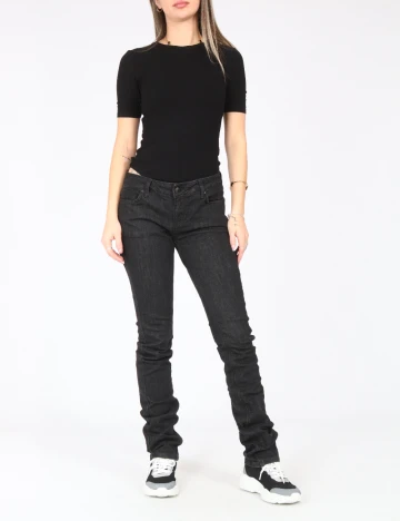 Blugi Zara, negru Negru