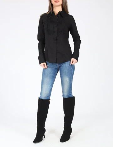 Camasa Zara, negru Negru
