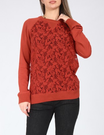 
						Bluza Zara, caramiziu