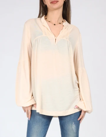 Bluza Zara, bej Crem