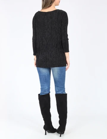 Bluza Bershka, negru Negru