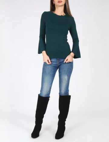 Bluza Bershka, verde Verde