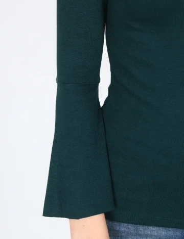 Bluza Bershka, verde Verde