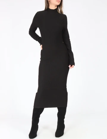 Rochie medie Bershka, negru Negru