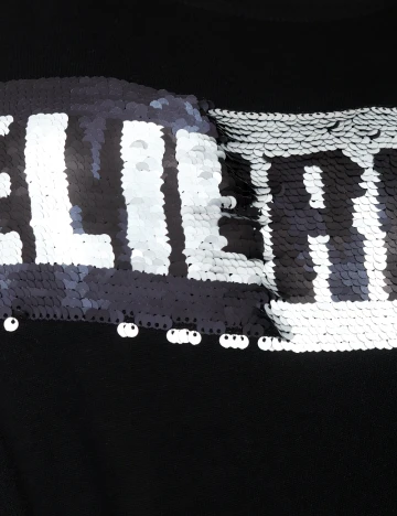 Bluza Bershka, negru Negru