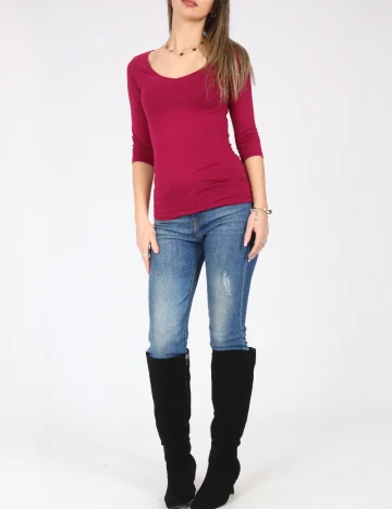 Bluza Bershka, visiniu Rosu