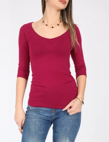 Bluza Bershka, visiniu Rosu