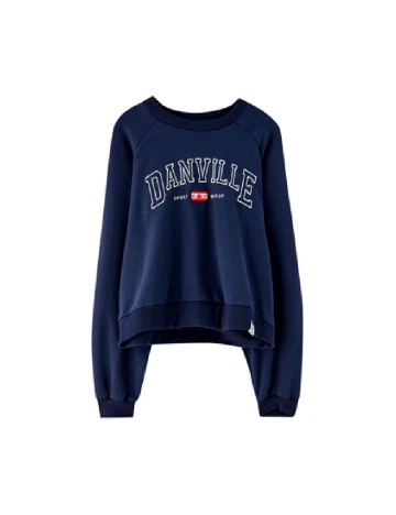 Bluza Pull&Bear, bleumarin Albastru