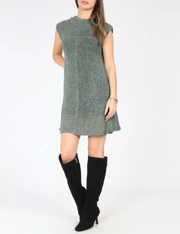 Rochie scurta Zara, verde Verde