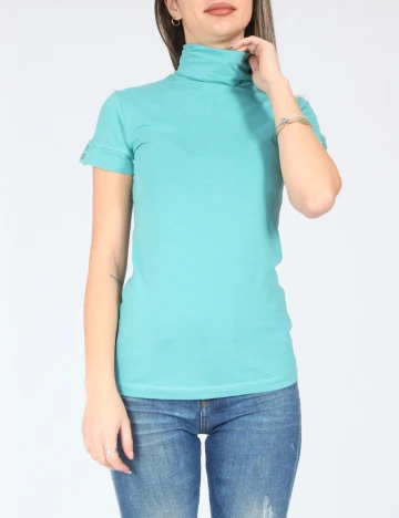 Bluza Bershka, albastru Albastru