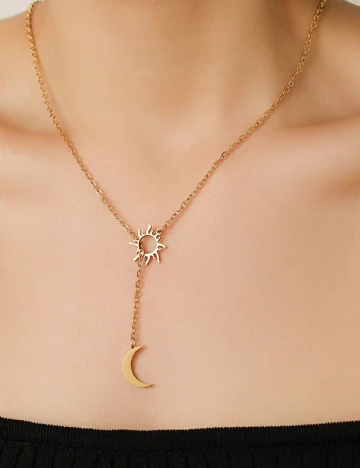 Colier SHEIN, auriu Galben