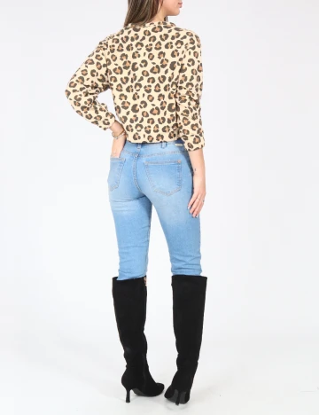 Bluza Zara, animal print Animal print