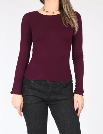 Bluza Bershka, mov Mov