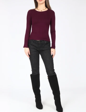 Bluza Bershka, mov Mov