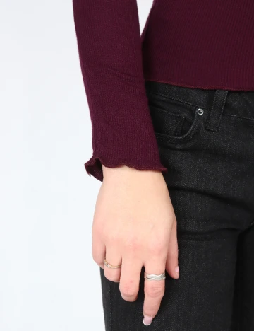 Bluza Bershka, mov Mov