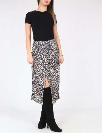 
						Fusta Pull&Bear, animal print