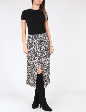 Fusta Pull&Bear, animal print Animal print