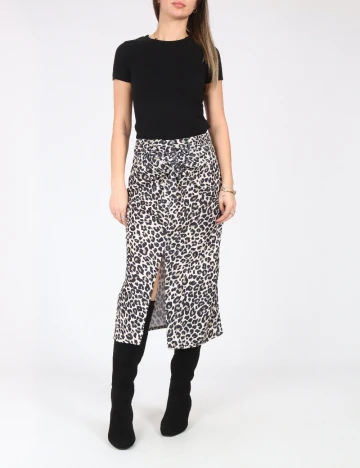 Fusta Pull&Bear, animal print Animal print