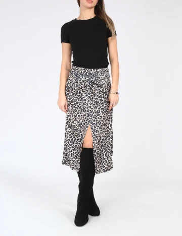 Fusta Pull&Bear, animal print Animal print