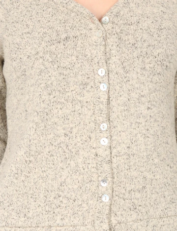 Cardigan Zara, bej Crem