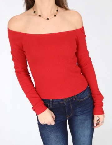 Top Pull&Bear, rosu Rosu