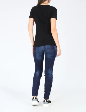 Tricou Pull&Bear, negru Negru