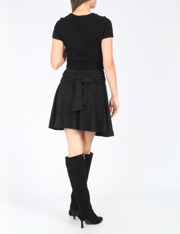 Fusta Zara, gri inchis