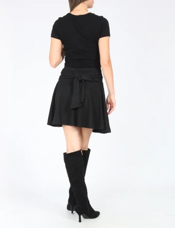 Fusta Zara, gri inchis Gri