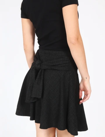 Fusta Zara, gri inchis Gri