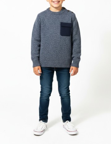 
						Pulover Zara, bleumarin