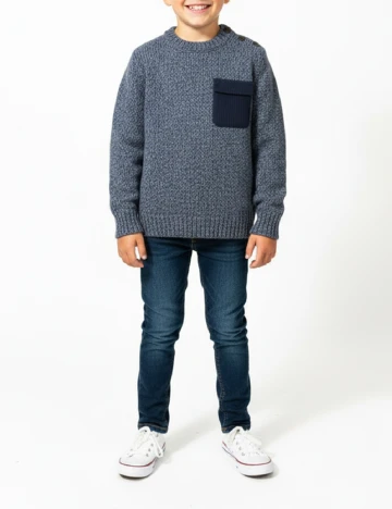 Pulover Zara, bleumarin Albastru