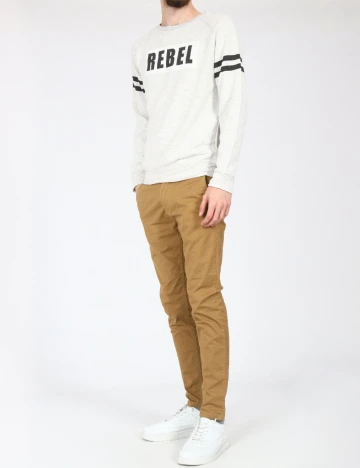 Pantaloni Pull&Bear, maro
