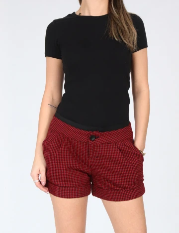 Pantaloni scurti Zara, rosu Rosu