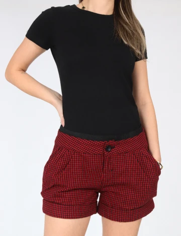 Pantaloni scurti Zara, rosu Rosu