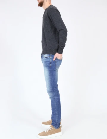 Blugi Bershka, albastru