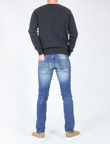 Blugi Bershka, albastru