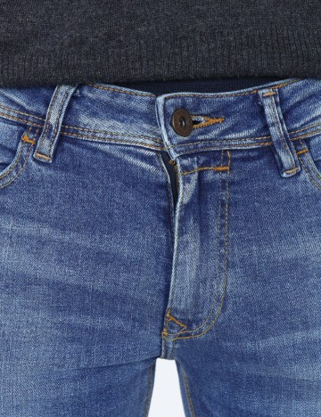 Blugi Bershka, albastru