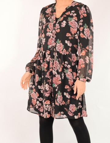 Rochie Vila, imprimeu floral, 38