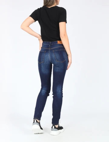 Blugi Bershka, bleumarin Albastru