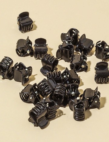 
						Set clame de par SHEIN, negru