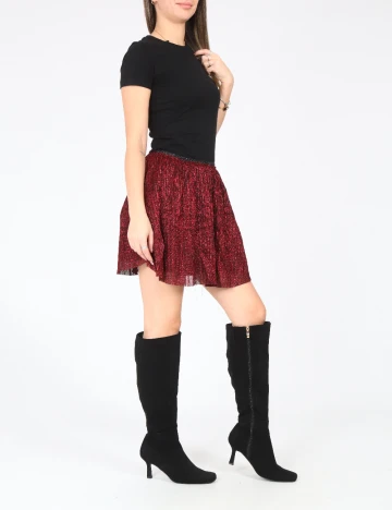 Fusta Zara, rosu Rosu