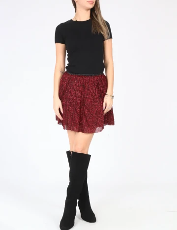 Fusta Zara, rosu Rosu