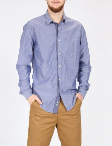 Camasa Zara, albastru Albastru