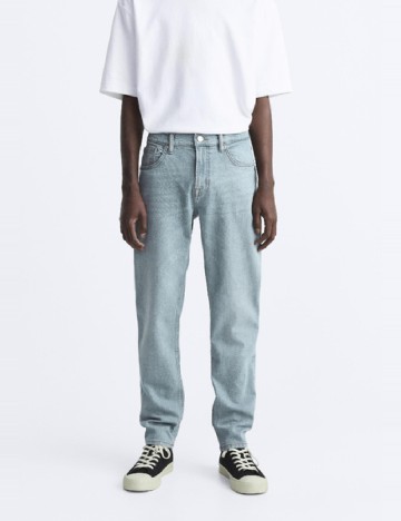 
						Blugi Zara, albastru deschis