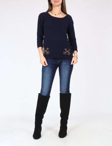 Bluza Zara, bleumarin