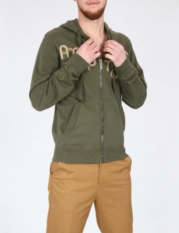 Hanorac Bershka, verde