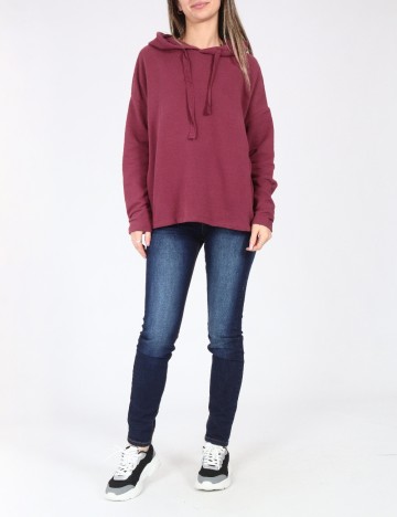 Hanorac Pull&Bear, roz pudra inchis