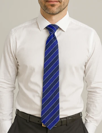 Cravata Zara, albastru Albastru