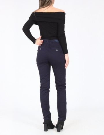 Pantaloni Bershka, bleumarin